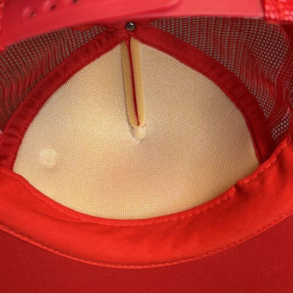 VTG 1990s USA Iraq Saddam Buster Canada Mesh Baseball Cap Hat One Size Snapback - Picture 10 of 16